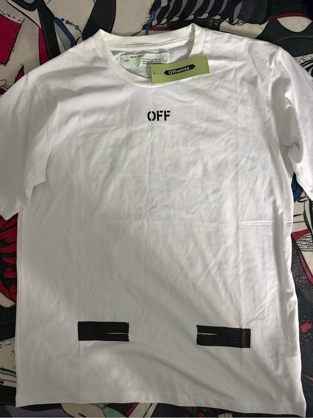 Off white tee